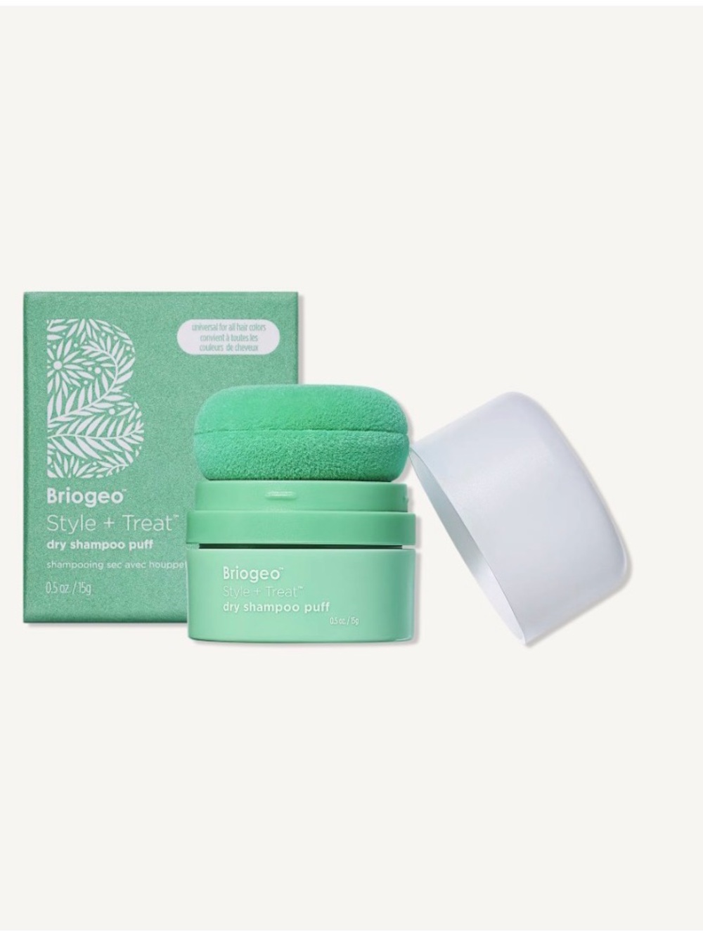 Briogeo Style + Treat Dry Shampoo Puff - NWT